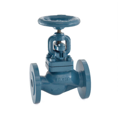 1065 Cast Iron Globe Steam Stop Valve Straight Pattern (Flanged)