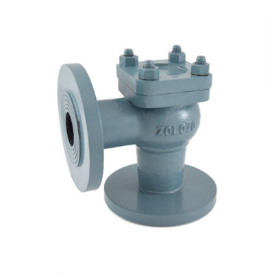 1068 Cast Iron Horizontal Lift Check Valve (Angle Pattern) (Flanged)