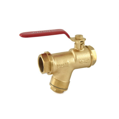 1085 Bronze Ball Valve with Integral Strainer (Screwed)