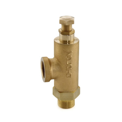 1094A Bronze Spring Loaded Safety Relief Valve, Enclosed Discharge (Screwed)