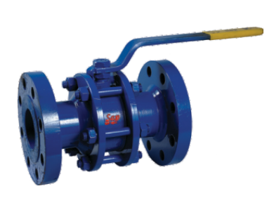 Cast Steel 3PC Flange Ends Full Bore Ball Valve A.S.A 300