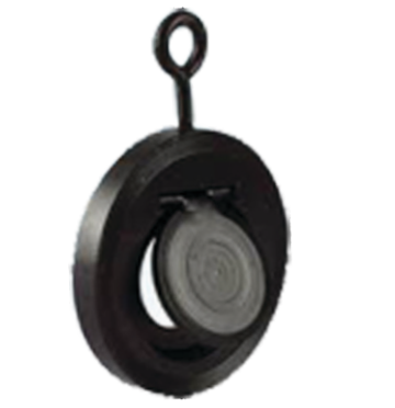 M.S. Body SS 304 Disc Wafer Type Check Valves